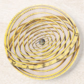 Celestial Map Andres Celarius Sandstone Onderzette Zandsteen Onderzetter (Voorkant)