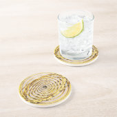 Celestial Map Andres Celarius Sandstone Onderzette Zandsteen Onderzetter (Zijkant)