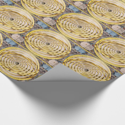 Celestial Map Andres Celarius Wrapping Paper Cadeaupapier (Hoek)