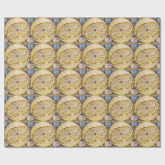 Celestial Map Andres Celarius Wrapping Paper Cadeaupapier (Vlak)