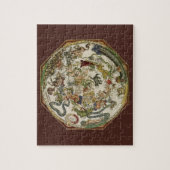 Celestial Map door Peter Apian,  astronomie Legpuzzel (Verticaal)