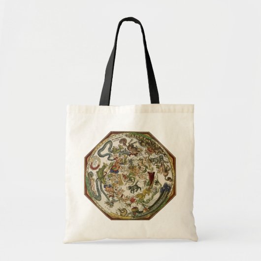 Celestial Map door Peter Apian, astronomie Tote Bag (Voorkant)