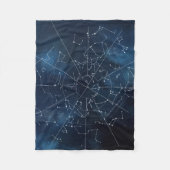 Celestial Map Fleece Deken (Voorkant)