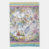 Celestial Map Hemisphaerium Coeli Boreale Theedoek (Verticaal)