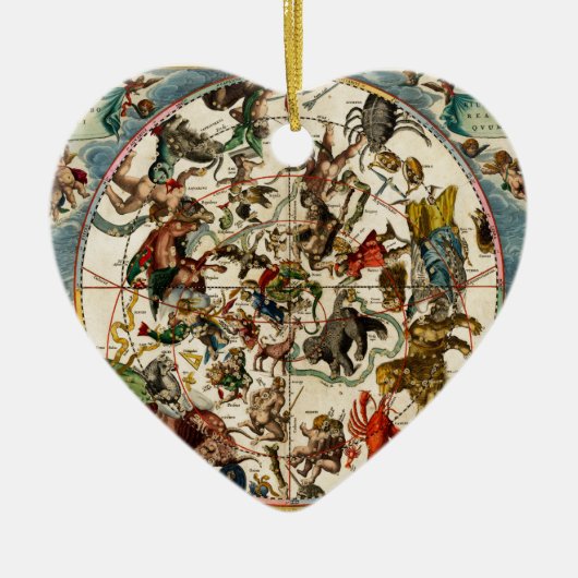 Celestial map.jpg keramisch ornament (Voorkant)
