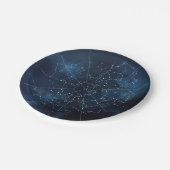Celestial Map Papieren Bordje (Gekanteld)