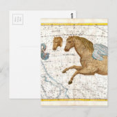 Celestial Map Pegasus Briefkaart (Voorkant / Achterkant)