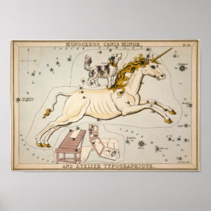 Celestial  Map Poster