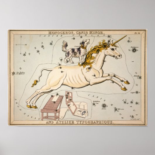 Celestial  Map Poster (Voorkant)