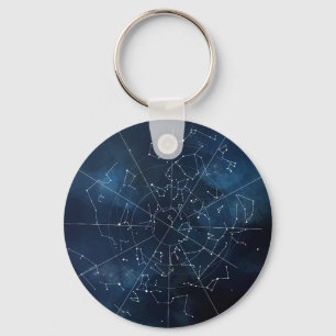 Celestial Map Sleutelhanger