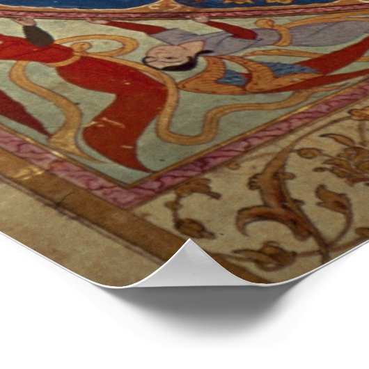 Celestial map, van 'Zubdet ut Teverih' door Poster (Hoek)