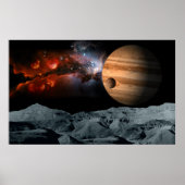 Celestial Marble Poster (Voorkant)