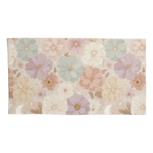 Celestial Meadow Floral  Kussensloop (Achterkant-Rechts)