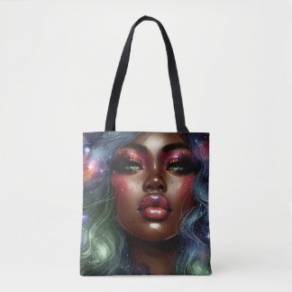 Celestial Melanin Magic Canvas tas