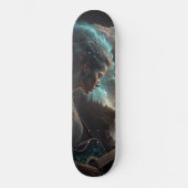 Celestial Melodies" Skateboard Deck (Voorkant)