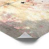 Celestial Mermaid Fantasy Art Poster Afdrukken (Hoek)