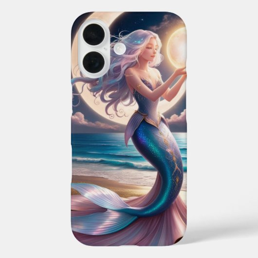 Celestial Mermaid iPhone Case (Achterkant)