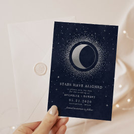 Celestial Midnight Blue Stars Foto Opslaan De Datu Kaart