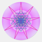 Celestial Might #9 Ronde Sticker (Voorkant)