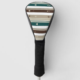 Celestial Modern Triple Stripe Golf Driver Cover