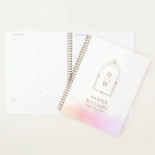 Celestial Monogram Yoga Instructeur | Blush Pink Planner (Display)
