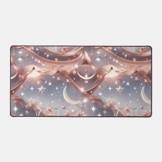 Celestial Moon Astrology – Marble White Bureaumat (Voorkant)