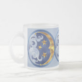 Celestial Moon en Stars Matglas Koffiemok (Links)