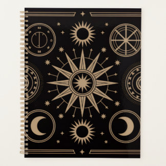 Celestial Moon en Stars Planner