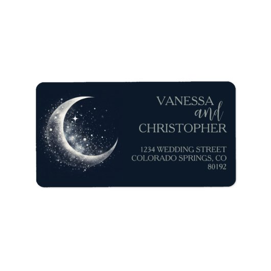 Celestial Moon Etiket (Voorkant)