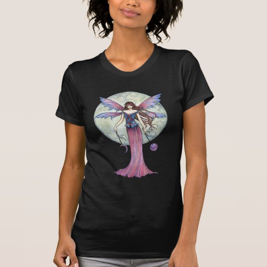 Celestial Moon Fairy T-Shirt van Molly Harrison (Voorkant)