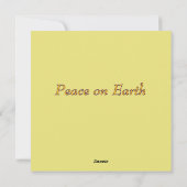 Celestial Moon Feestdagenkaart (Achterkant)