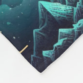 Celestial Moon Fleece Deken (Hoek)