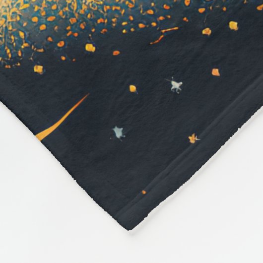 Celestial Moon Fleece Deken (Hoek)