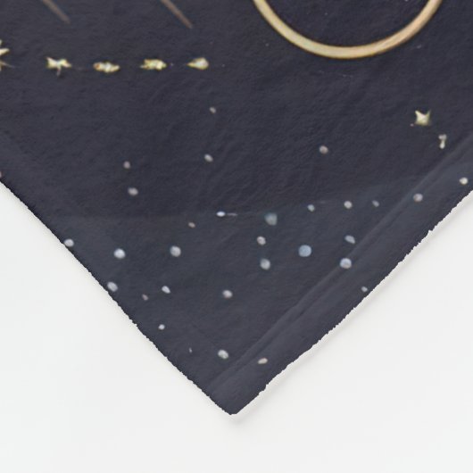 Celestial Moon Fleece Deken (Hoek)