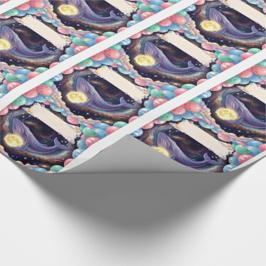 Celestial Moon Gift Wrapping Paper Cadeaupapier (Hoek)