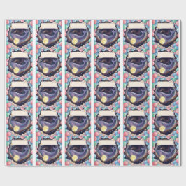 Celestial Moon Gift Wrapping Paper  Cadeaupapier