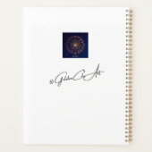 Celestial Moon Goddess Planner (Achterkant)