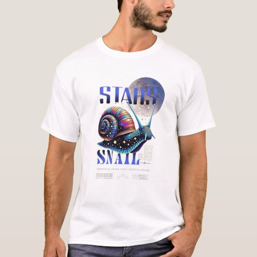 Celestial Moon Graphic T-shirt (Voorkant)