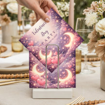 Celestial Moon Hearts Valentijnsfeest