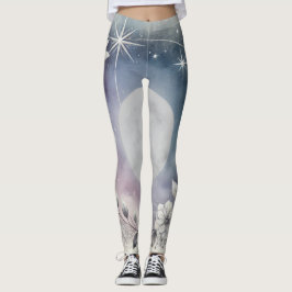 Celestial Moon Leggings
