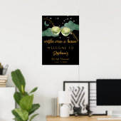 Celestial Moon Matcha Made in Heaven Vrijgezellenf Poster (Thuiskantoor)