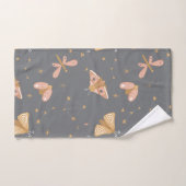 Celestial Moon Moth Pattern Bad Handdoek (Handdoek)