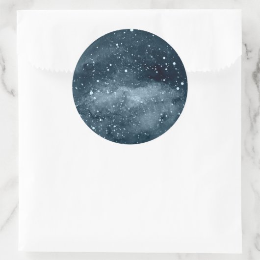 Celestial Moon | Night Sky Envelope Seal Sticker (Tas)