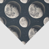 Celestial Moon Phase (3) Tissuepapier (Detail)