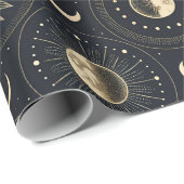 Celestial Moon Phase (4) Cadeaupapier (Rol Hoek)