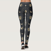 Celestial Moon Phase (4) Leggings (Achterkant)