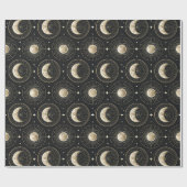 Celestial Moon Phase (5) Cadeaupapier (Vlak)