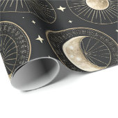 Celestial Moon Phase (5) Cadeaupapier (Rol Hoek)