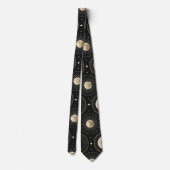 Celestial Moon Phase (5) Stropdas (Achterkant)