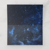 Celestial Moon Phase Galaxy Plaatskaart Plaatskaartje (Binnenkant ongevouwen)